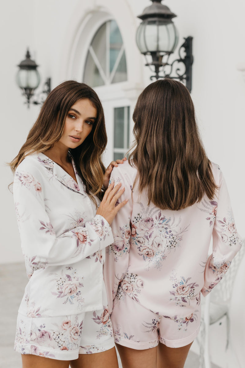 Julieta Rose Mist PJ Set – Lerose USA