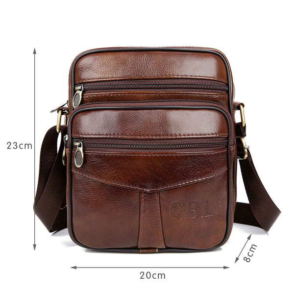 Genuine Leather Crossbody Shoulder Bag – SnazzyBiz