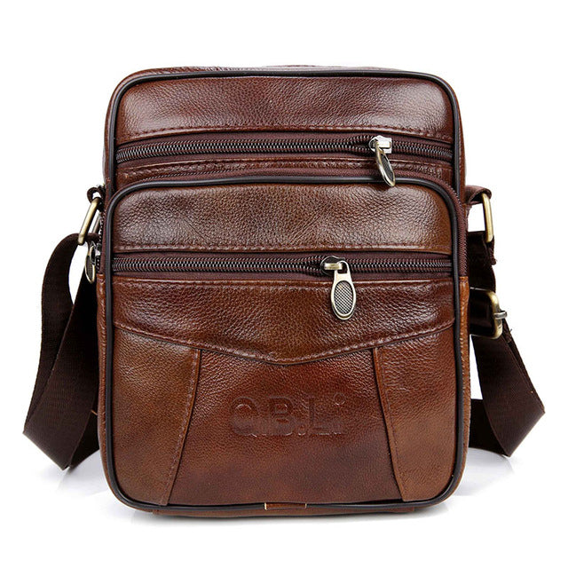 Genuine Leather Crossbody Shoulder Bag – SnazzyBiz
