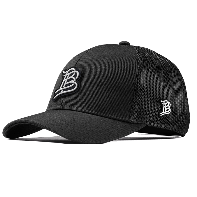 BB Cutout PVC Stretch Snapback Trucker