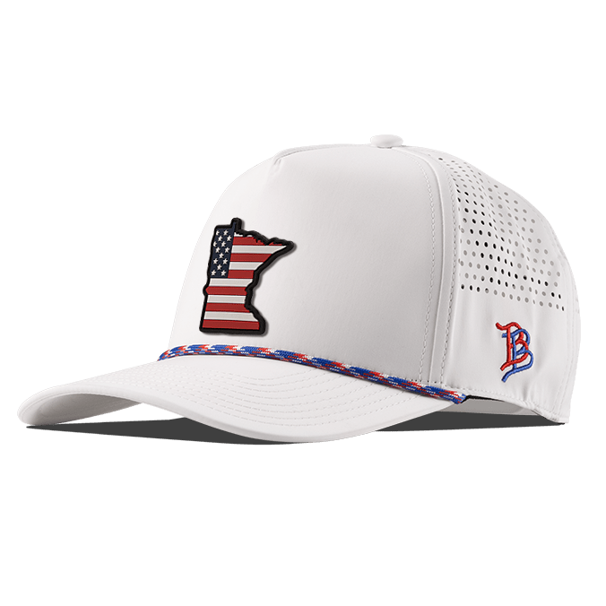 Minnesota Patriot Curved 5 Panel Rope