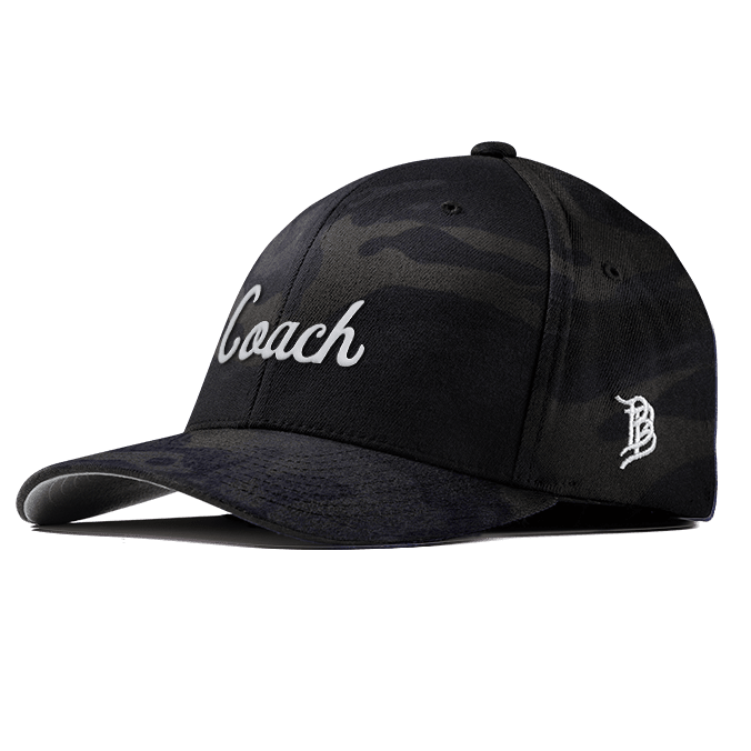 Coach Fitted (White Script)