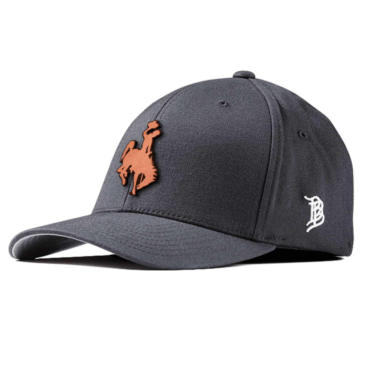 Wyoming Cowboy Fitted Tan Logo