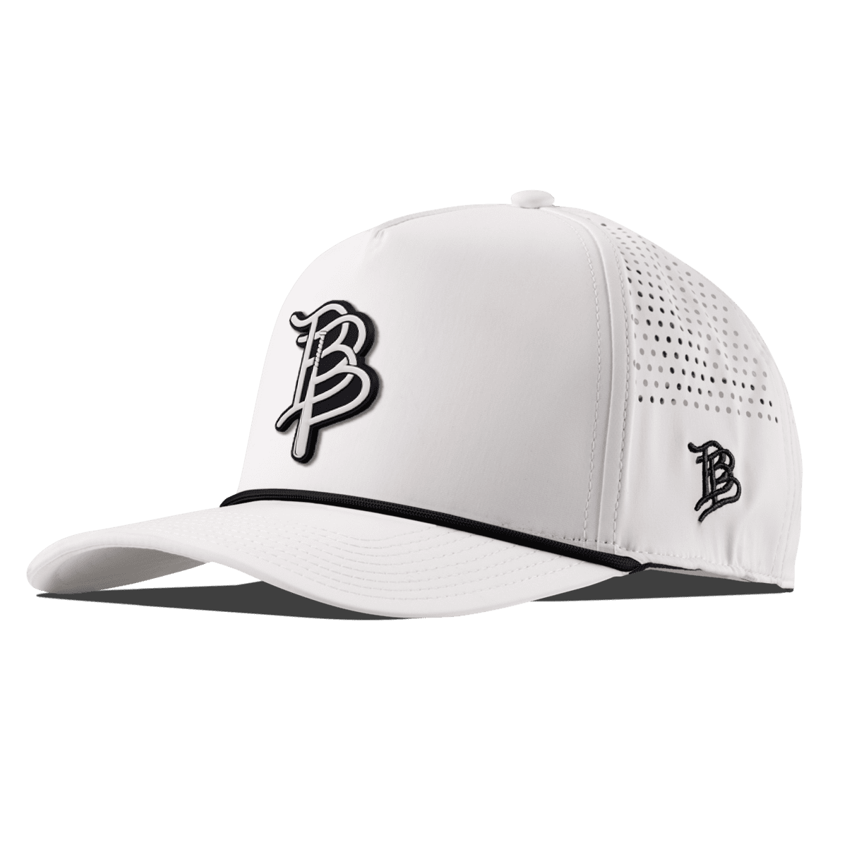 BB Baseball Cutout PVC Curved 5 Panel Rope