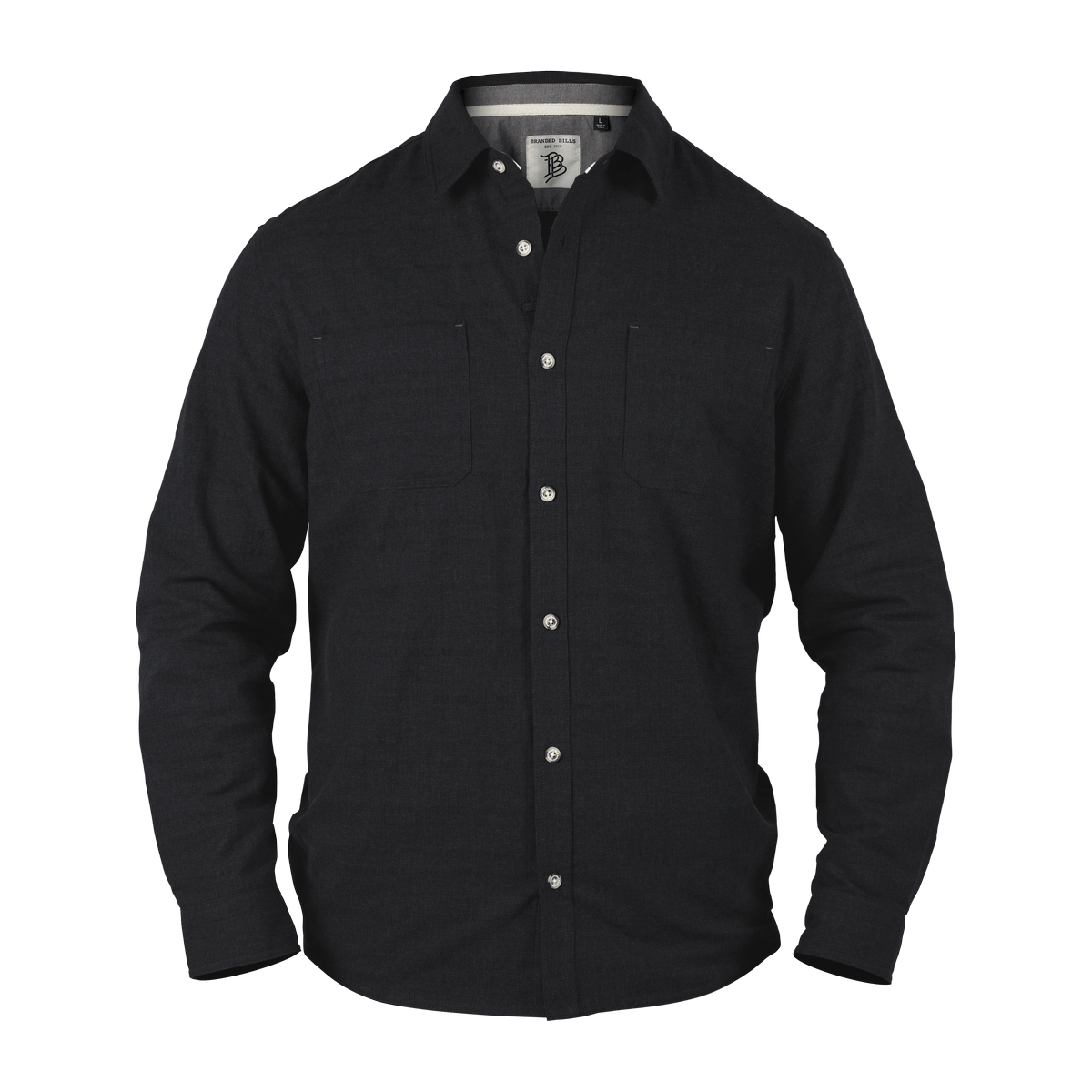 Myca Solid Button-Up