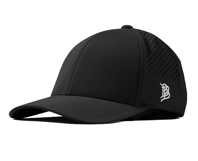 Black Curved Performance Hat