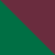 Maroon/Black + Kelly Green/White