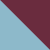 Maroon/Black + Sky Blue/White