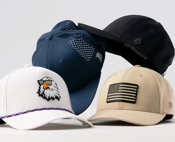 stack of best selling hats