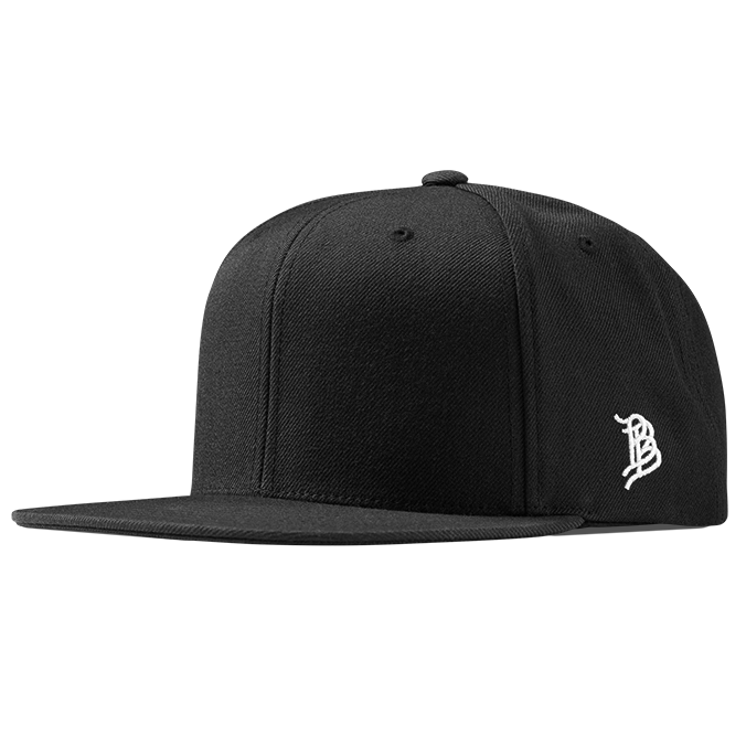 Long Beach Snap Back in Grey and Black