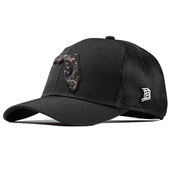 Florida Camo Curved Trucker