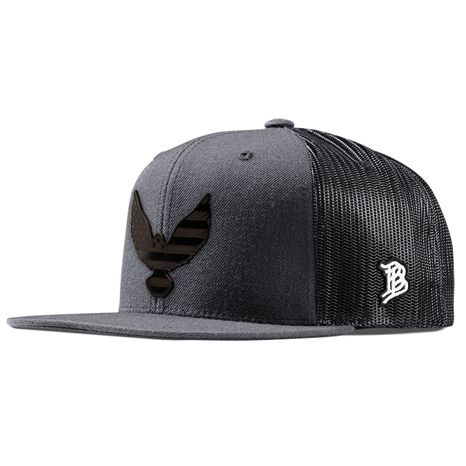 Freedom Eagle Midnight Flat Trucker