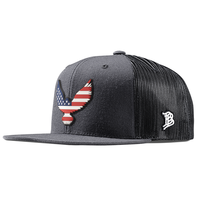 Freedom Eagle PVC Flat Trucker