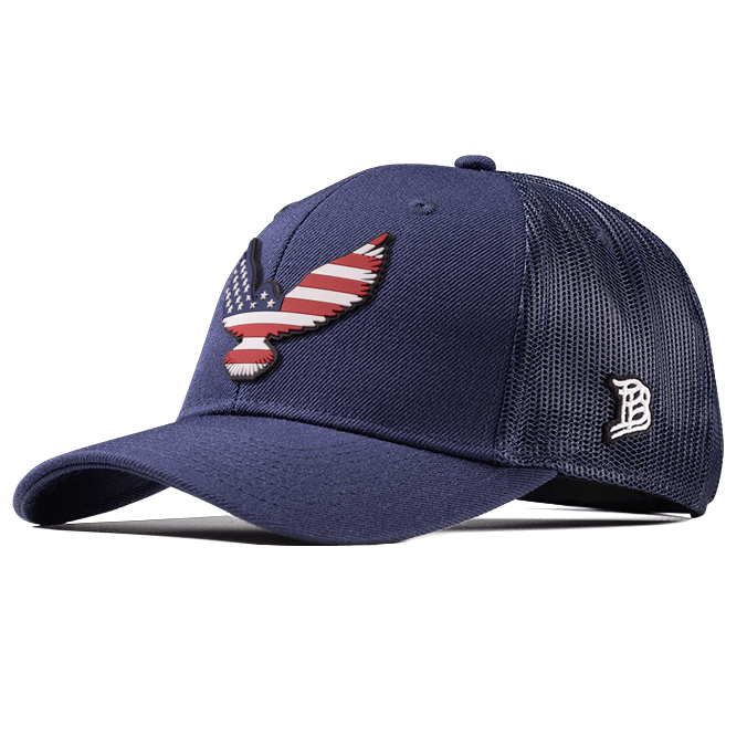 Freedom Eagle PVC Curved Trucker