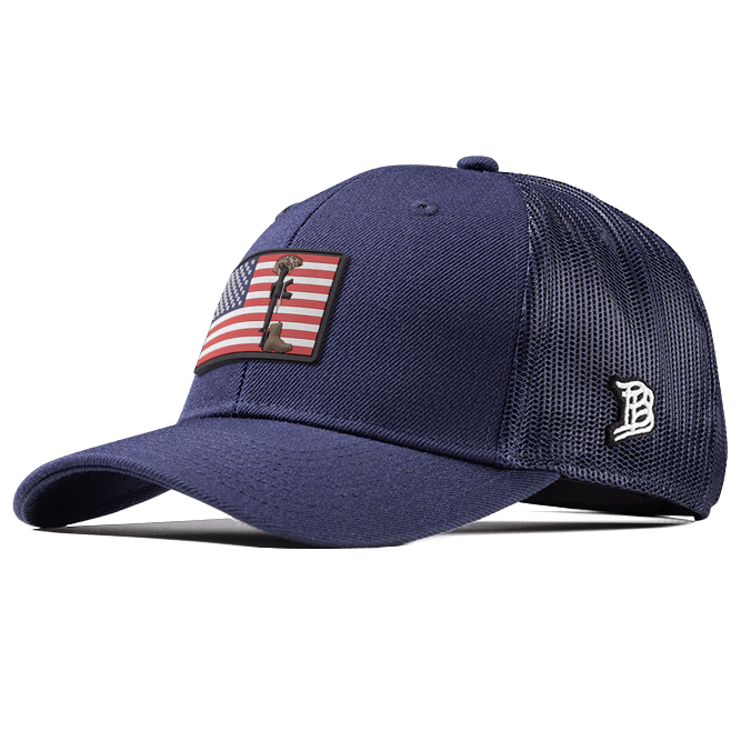 Memorial PVC Curved Trucker