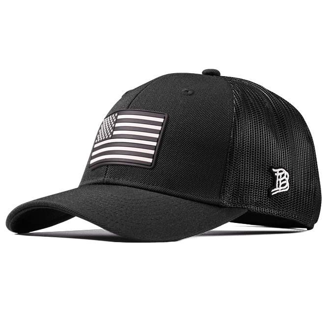 Vintage Old Glory Curved Trucker