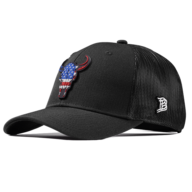 American Bison PVC Curved Trucker