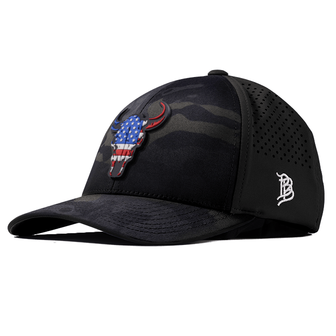 Rogue, Branded Bills Flexfit Snapback Trucker - Multicam