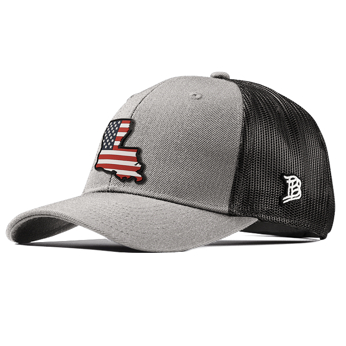 Branded Bills Louisiana Rogue Trucker Hat - Men's Hats in Heather Grey