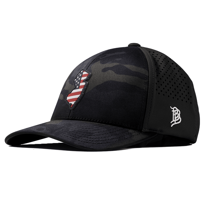 New Jersey Patriot Curved Trucker