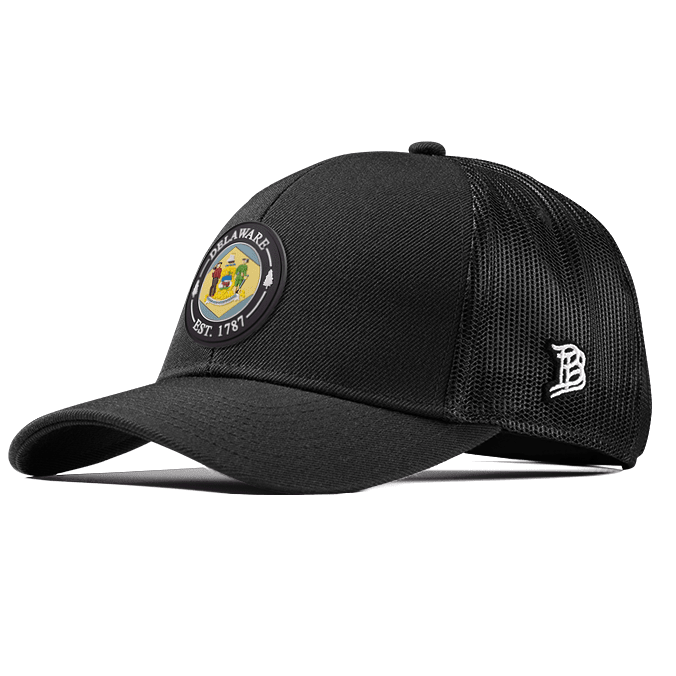 Delaware Compass Stretch Snapback Trucker