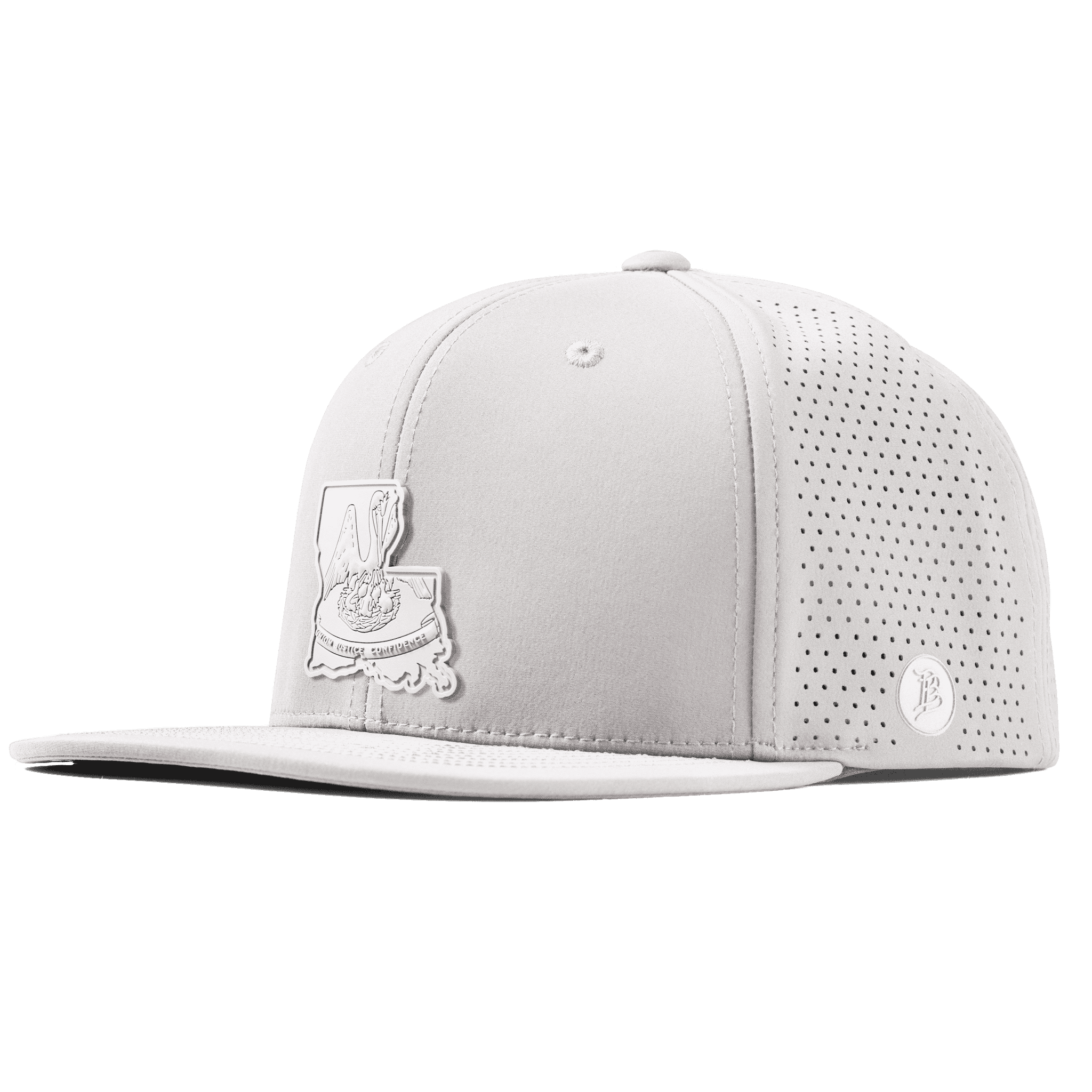 Branded Bills Louisiana Rogue Trucker Hat - Men's Hats in Heather Grey