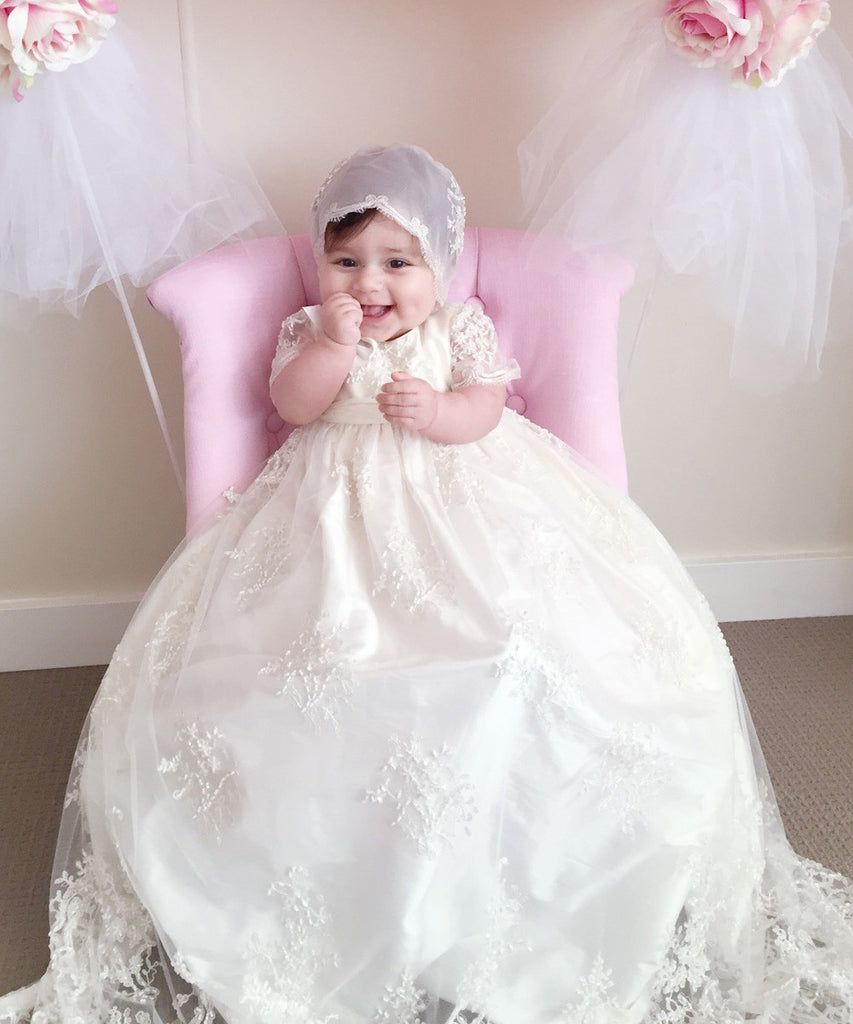 cute christening gowns