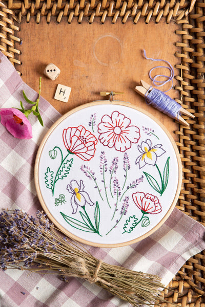 Mushrooms Embroidery Kit