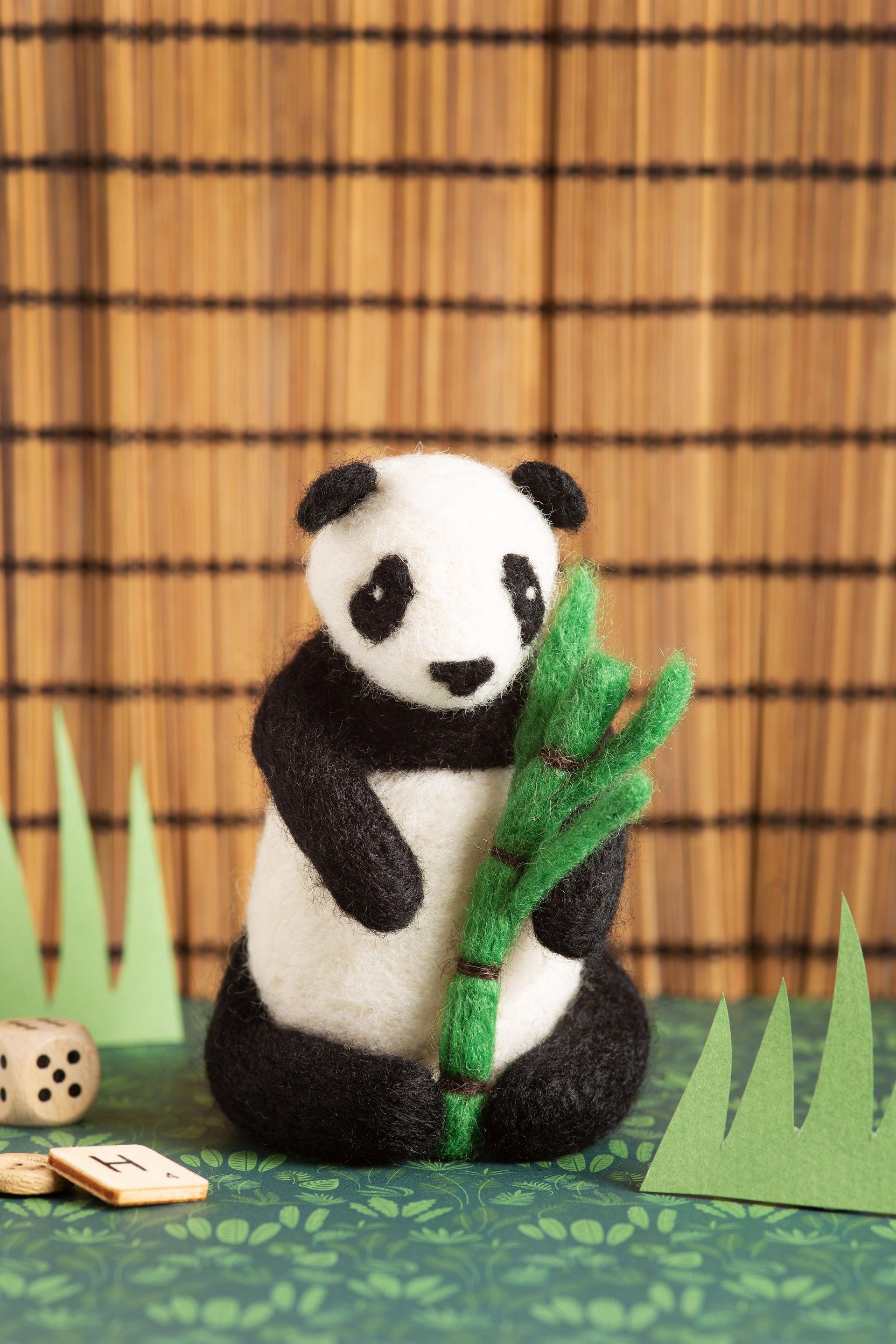 Image of Giant Panda Needle Felting Kit