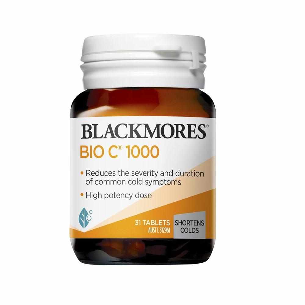 Blackmores Bio C 1000mg 31 Tablets Vitaminsonly