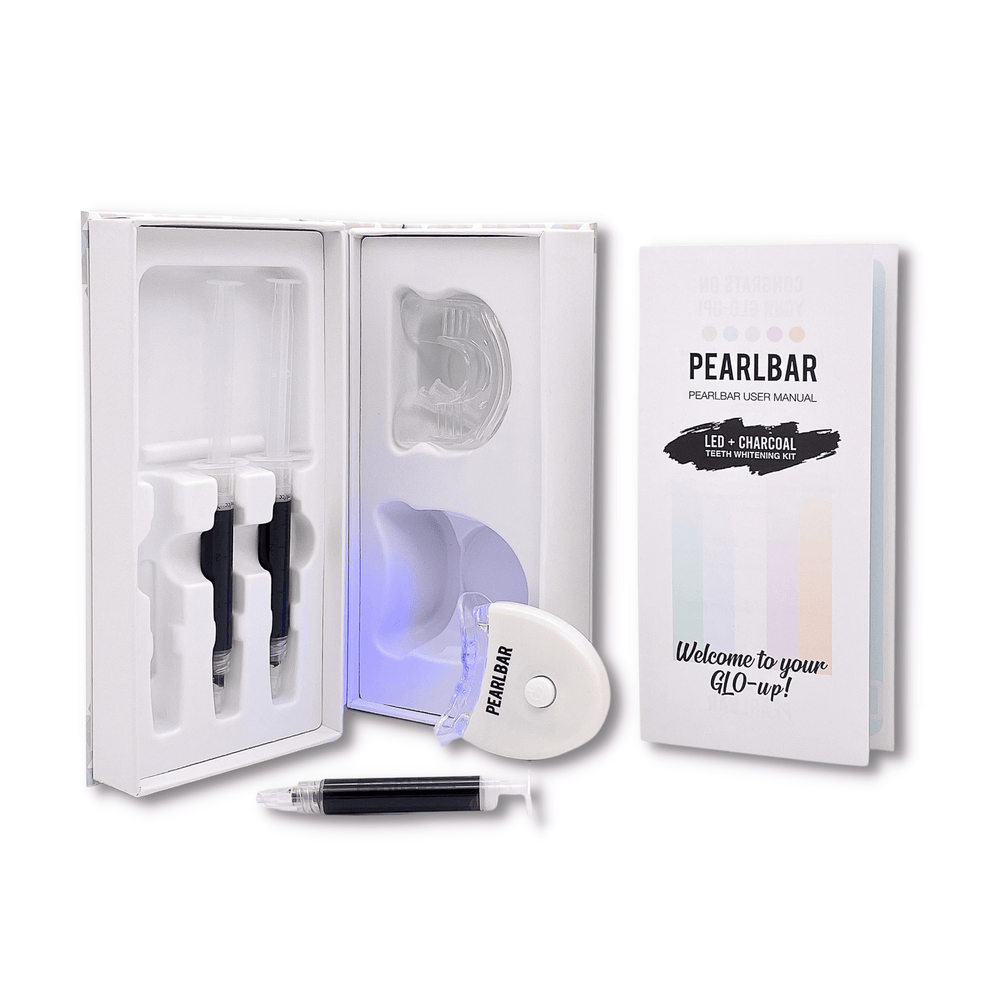 charcoal teeth whitening kit