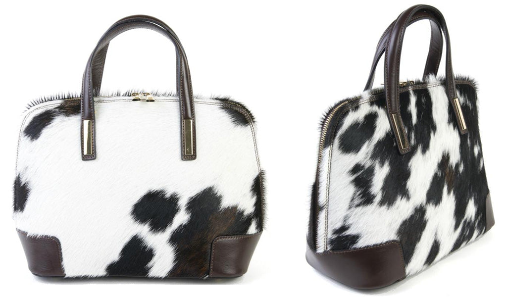 Animal Print Cow Hair Bag