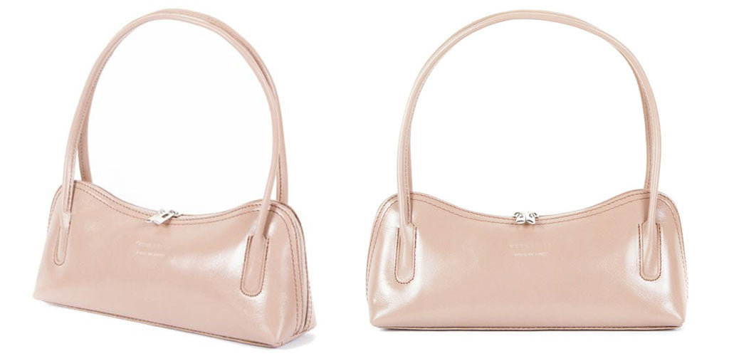 Nude Pastel Leather Handbag