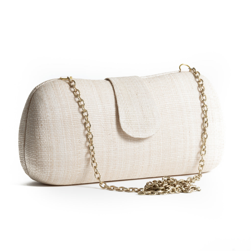 Cream Woven Straw Clutch Bag – Amilu