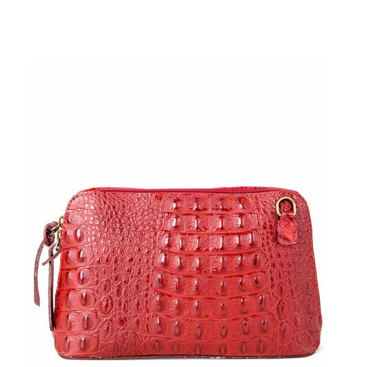 red croc crossbody bag