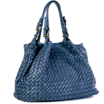 blue suede handbags uk