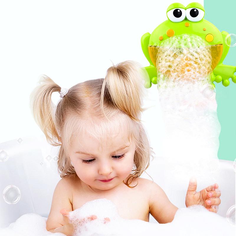 bath bubble frog