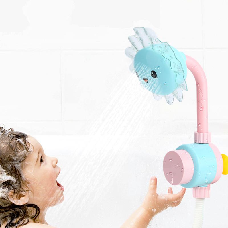 toy baby bath with shower