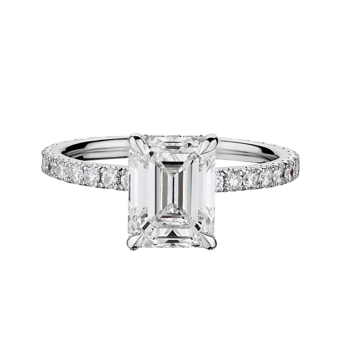 EMERALD CUT DIAMOND RING – MARK LASH