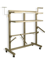 heavy duty slotted clothing rack