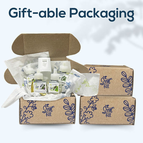 Gift Packaging for natural plug in refills