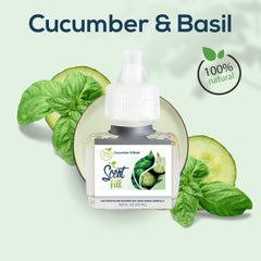 Natural Plug in Refill Cucumber & Basil Gift for Mom