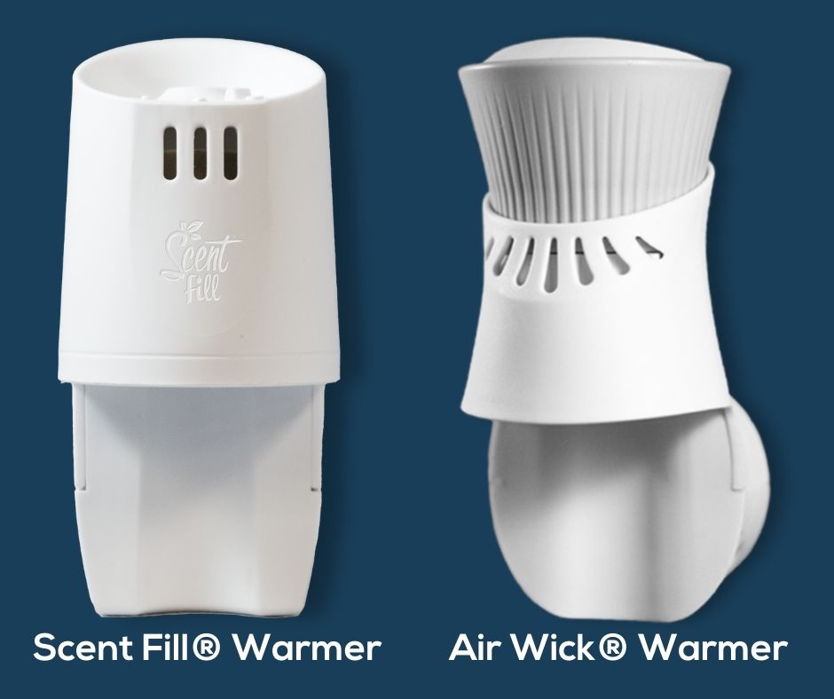 Scent Fill vs Air Wick warmer comparison