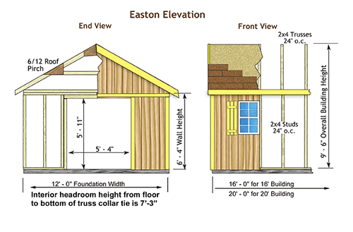 Best Barns Easton 12 X 16 Wood Storage Shed Kit Gorgeous Gazebos