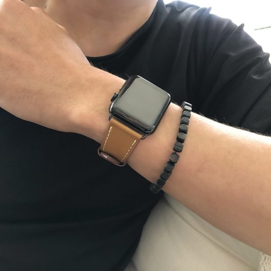 Brown Handmade Genuine Leather Apple Watch Band Shop Now