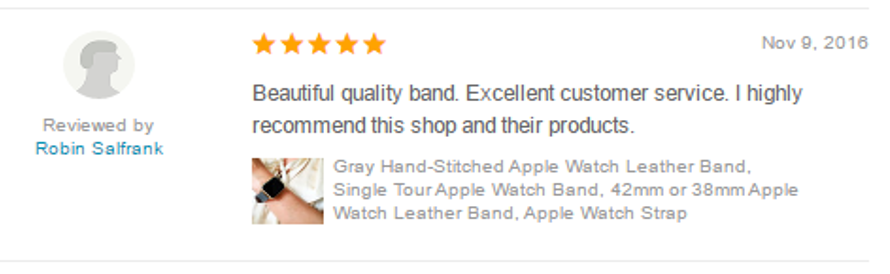 Etsy Juxli Home Apple Watch Band Reviews #18