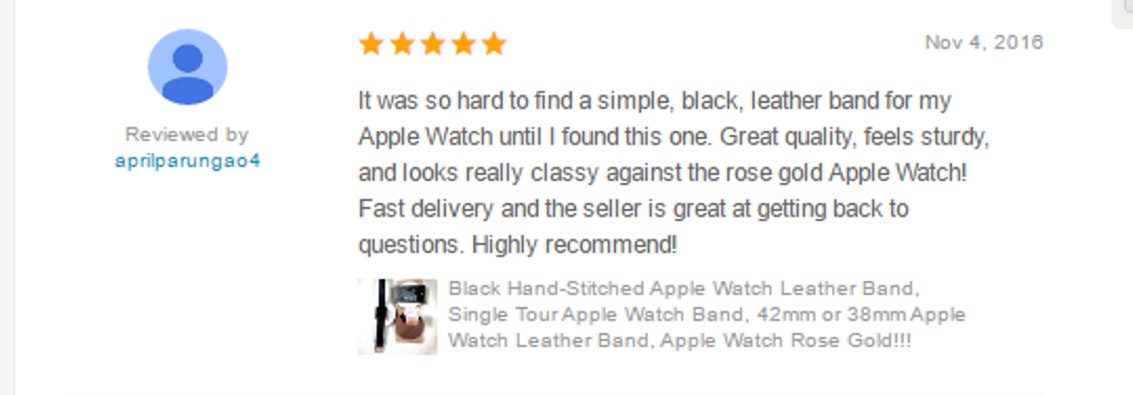 Etsy Juxli Home Apple Watch Band Reviews #23
