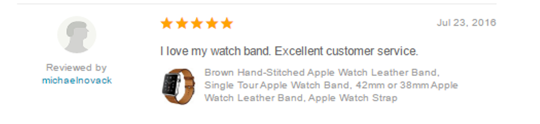 Etsy Juxli Home Apple Watch Band Reviews #22