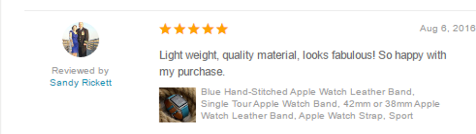 Etsy Juxli Home Apple Watch Band Reviews #22