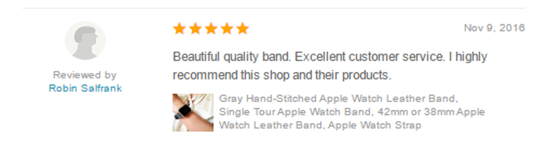 Etsy Juxli Home Apple Watch Band Reviews #18